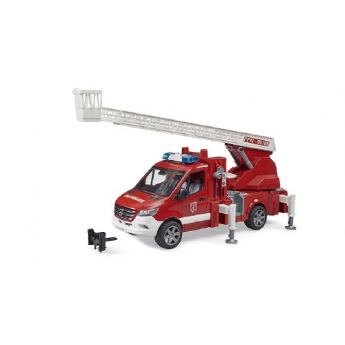 BRUDER MB Sprinter z lestvijo (02673)