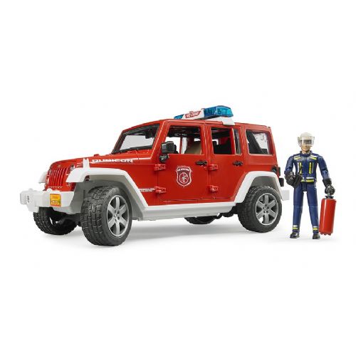 BRUDER Gasilski avto Jeep Wrangler Unlimited Rubicon (02528)