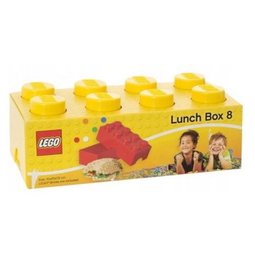 Lego®: Škatla za shranjevanje malice - rumena (40231732)