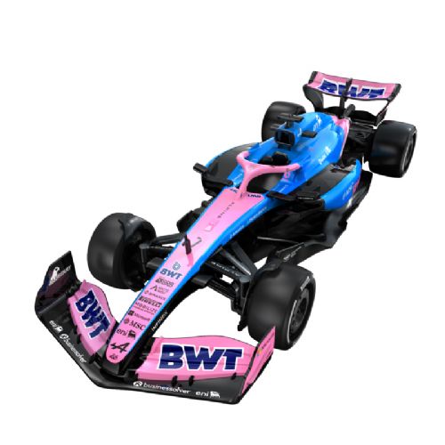 Avto na daljinsko vodenje Double E E771-003 BWT Alpine F1 Team, 1:16, 2.4 GHz, licencirana replika, 3.7 V baterija