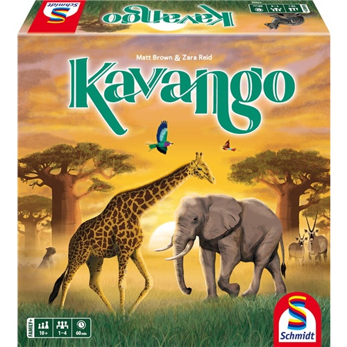 Družabna igra Schmidt Spiele Kavango, 1–4 igralci, družinska, čas igranja 60 min, za mladino, 10+ let