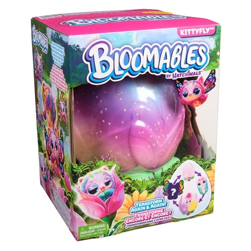 Figurica igrače Hatchimals Spinmaster Bloomables - Kittyfly, od 4. let, plastika, zvok