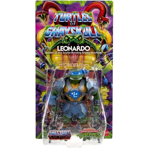Figurica Mattel Masters of the Universe Origins Leonardo, plastika, za šolarje, 6+ let