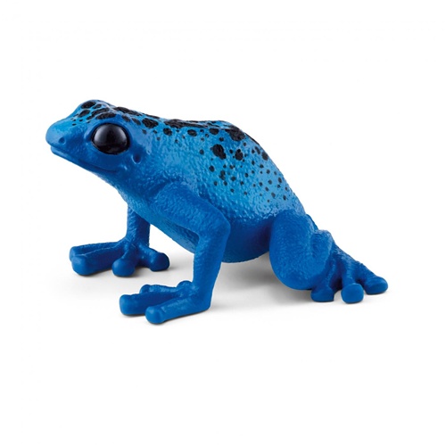 Figurica Schleich Wild Life modra strupena puščičasta žaba, plastika, za otroke od 36 mesecev