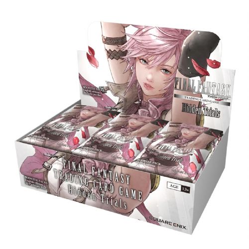 Igralne karte Final Fantasy TCG Opus XXIII Hidden Trials Prerelease Kit, 36 booster paketov, angleška različica