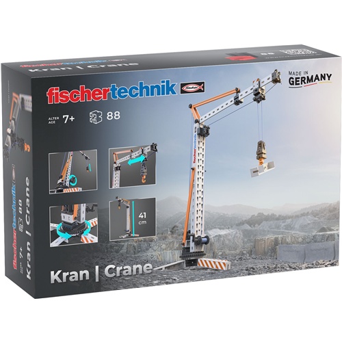 Gradbena igrača Fischertechnik kolesni nakladalnik