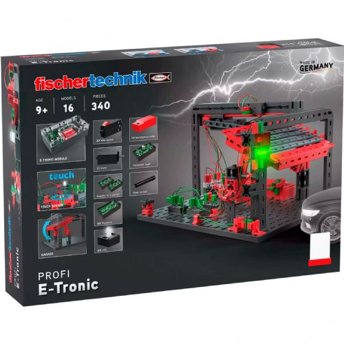Gradbena igrača Fischertechnik: E-Tronic