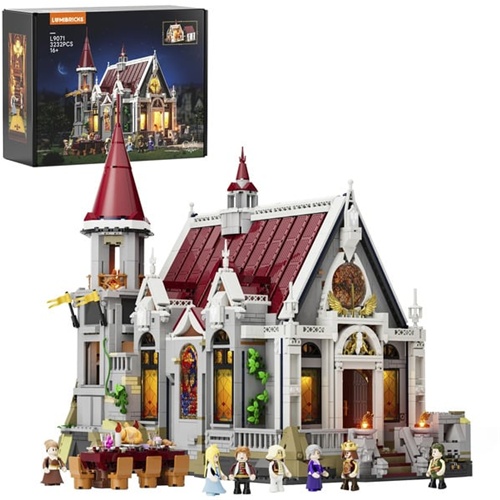 Gradbene kocke Lumibricks Banketna dvorana, 3232 kos, od 16. let