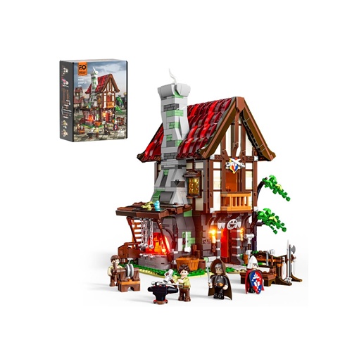 Gradbene kocke Lumibricks Kovaška hiša, 1595 kos, od 16. let