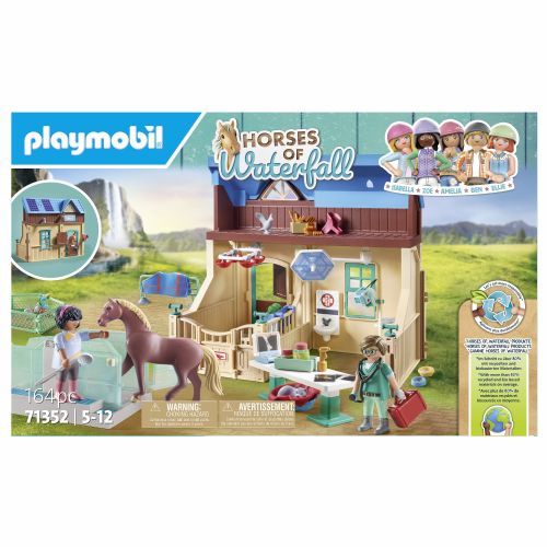 Playmobil Horses of Waterfall: Terapija s konj, od 5. let, 164 kos