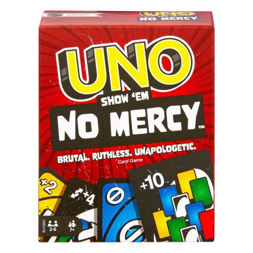 Igra s kartami UNO No Mercy, od 7 let