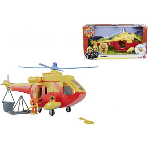 Igrača Simba-Dickie, helikopter gasilec Sam, posodobitev Wallaby 2