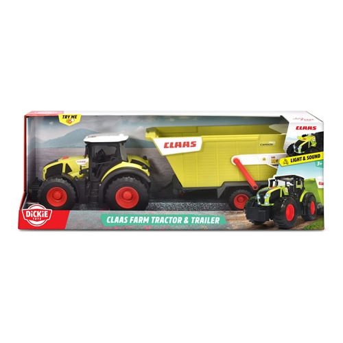 Igrača Simba-Dickie, traktor CLAAS s prikolico