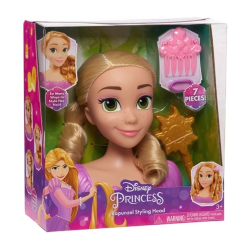 Igrača za najmlajše Just Play Disneyjeva princesa Vodja oblikovanja, ličenja in pričeske Rapunzel, od 3. let, plastika