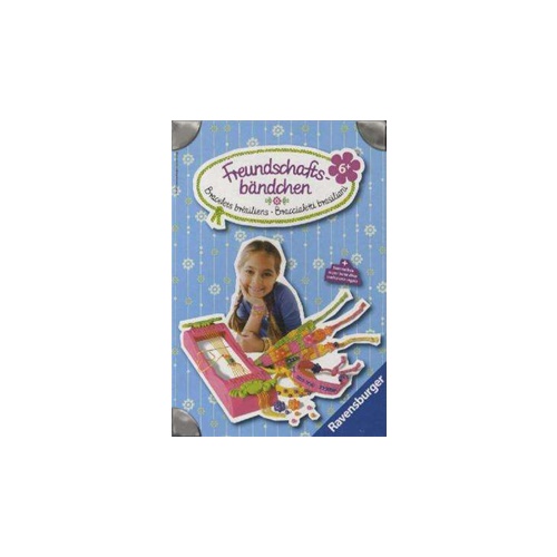 Izdelava zapestnice Ravensburger: Be Creative, šest različnih trakov, od 6. let