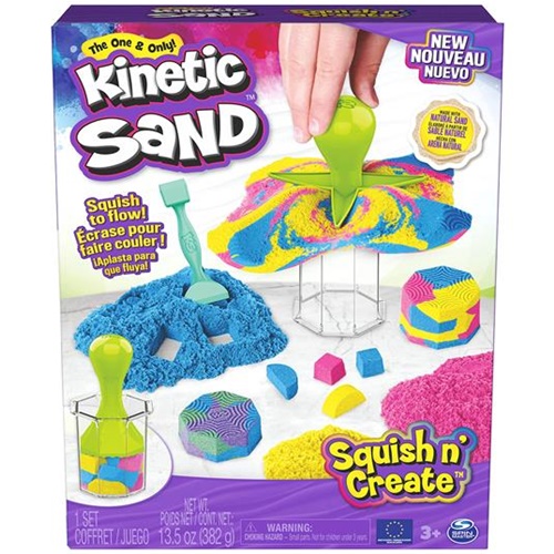 Kinetic Sand Squish N' Create Set s kinetičnim peskom, 382g (6065527)