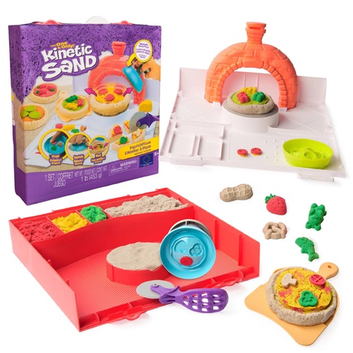 Kinetični pesek Kinetic Sand: Komplet za pico, 453 g peska, od 5. let