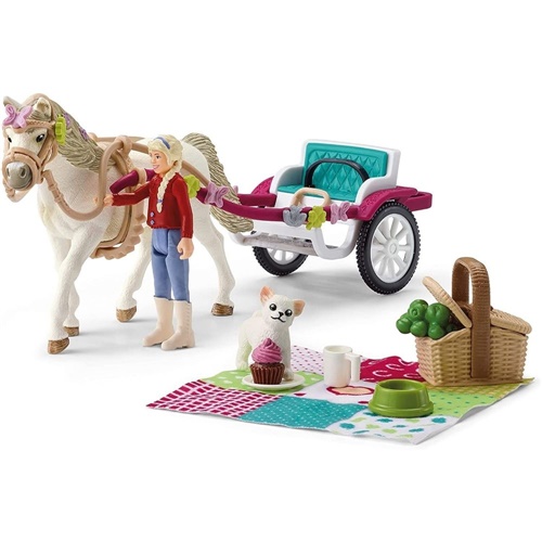 Kočija Schleich Horse Club za predstavo s konji (42467)