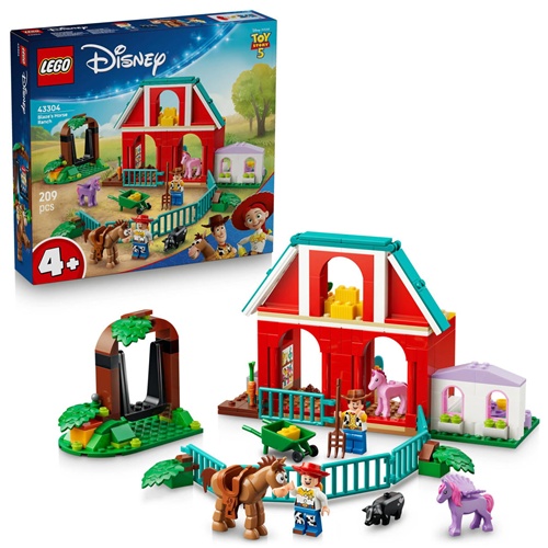 Kocke Lego Disney: Konjski ranč, 209 kos, od 4. let (43304)