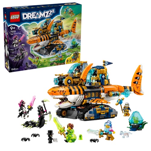 Kocke Lego DREAMZZz Akvarij tigrskega morskega psa, 1548 kock, od 9. let (71515)