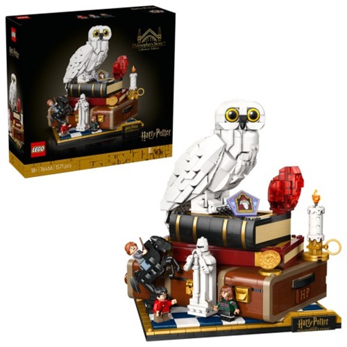 Kocke Lego Harry Potter Kamen modrosti - zbirateljska izdaja, 1571 kock, od 18. let (76466)