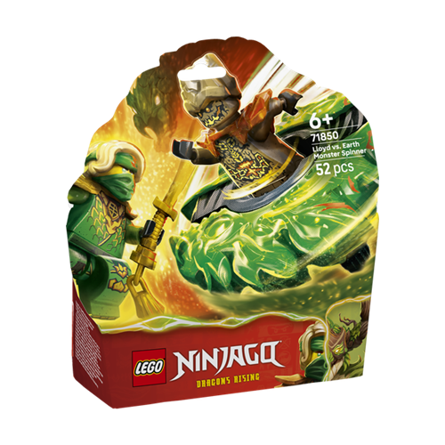Kocke Lego Ninjago Lloyd proti Elementalu Pošastni vrtalnik, 52 kos, od 6. let (71850)