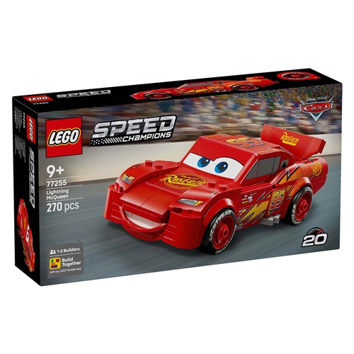 Kocke Lego Speed Champions Strela McQueen, 270 kos, od 9. let (77255)