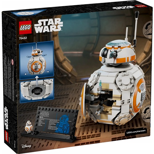 Kocke Lego Star Wars Astromehaški droid BB-8, 569 kock, od 10. let (75452)