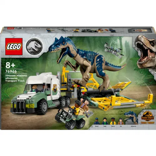 Kocke Lego: Jurassic World Naloga dinozavri: tovornjak za alozavra (76966)