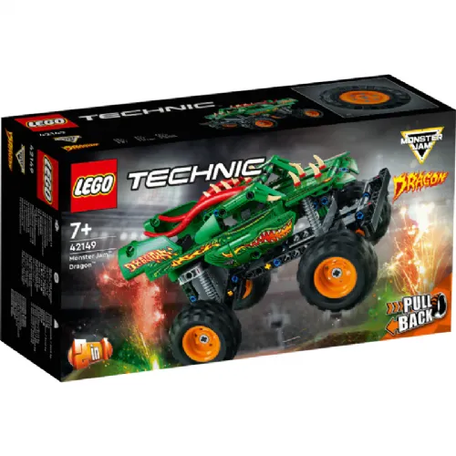 Kocke Lego® Technic™: Zmaj Monster Jam™ (42149)
