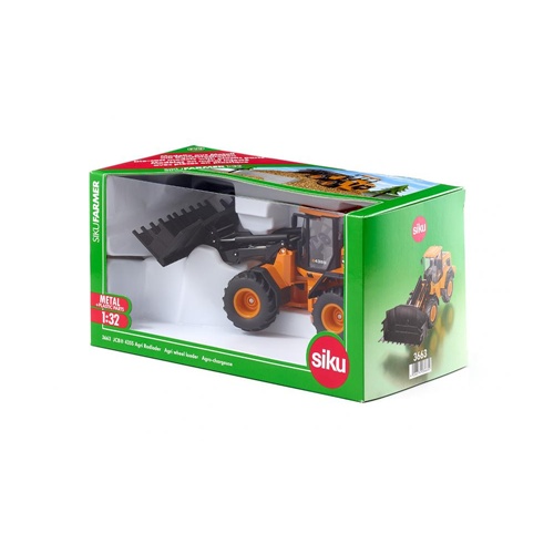 Kolesni nakadalnik  Siku SUPER JCB 435S Agri, 1:32, od 3. let, plastika in kovina