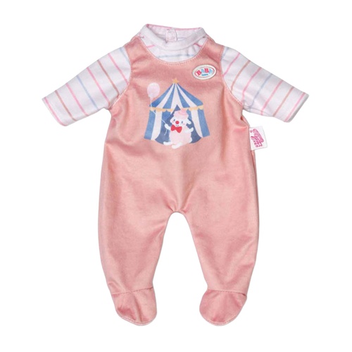Kombinezon z dolgimi rokavi Baby Born: Romper Apricot 36 cm, od 1. leta, dodatki za punčke