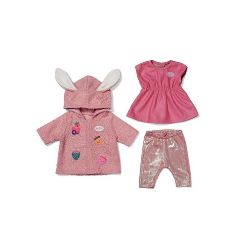Komplet plašča z obleko Baby Born, 43 cm, od 3. let