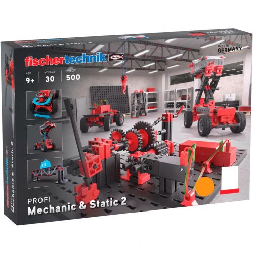 Konstrukcijska igrača Fischertechnik: Mechanic &amp; Static 2