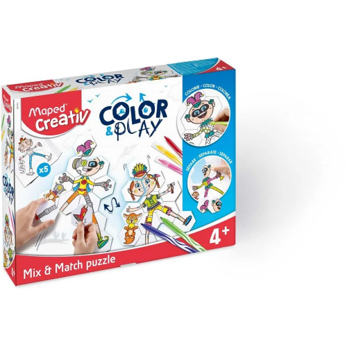 Kreativni set MAPED puzzle