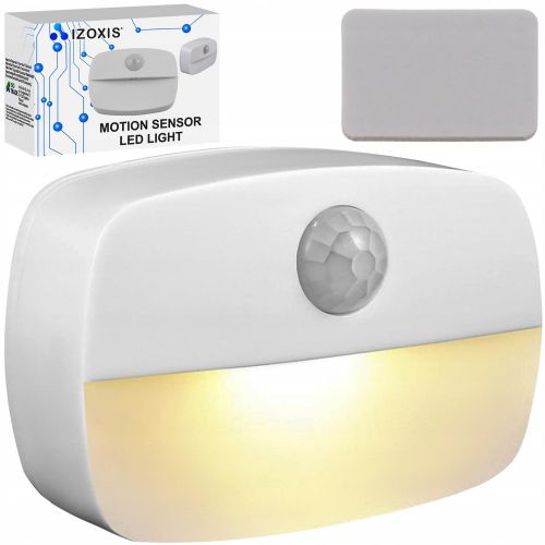 LED samolepilna nočna svetilka Malatec s senzorjem gibanja
