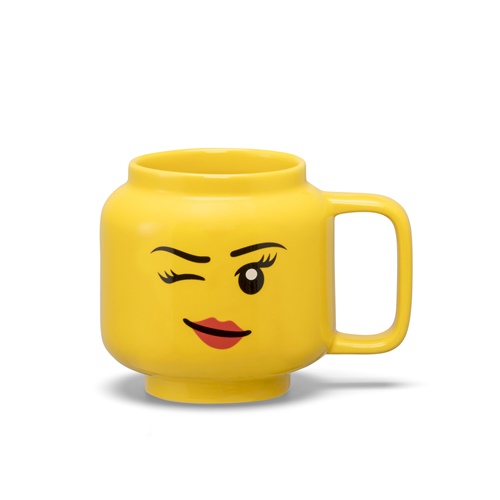 Lego: Keramična skodelica, punca, 255 ml, rumena (40460803)