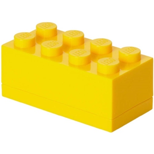 Lego®: Škatla za shranjevanje malice z gradnikom 8 - Rumena (40121732)