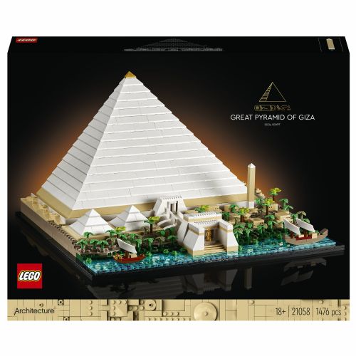 Kocke Lego® Architecture: Velika piramida v Gizi (21058) 98128669