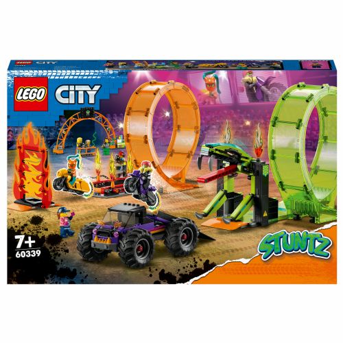 Kocke Lego City: Dvojna kaskaderska zanka (60339)