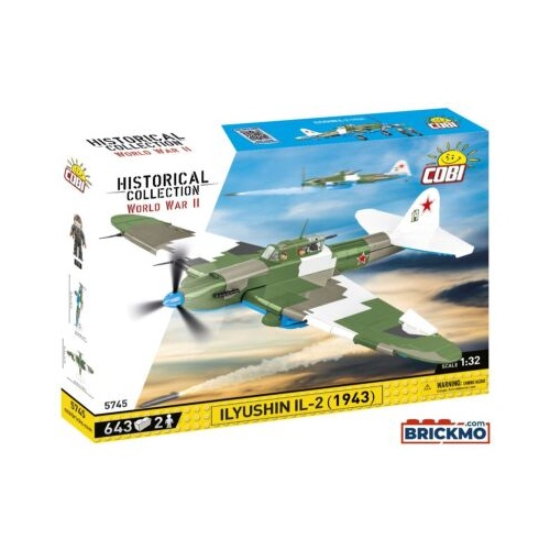 Letalo Cobi Iljušin IL-2 1943, 643 kos, od 7. let