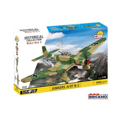 Letalo Cobi Junkers Ju 87 B-2, 525 kos, od 7. let