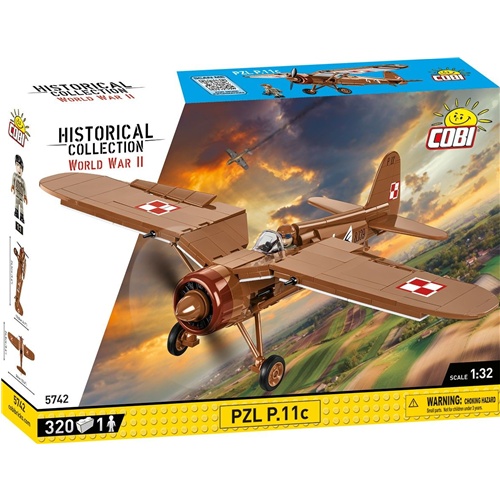 Letalo Cobi PZL P.11c, 320 kos, od 7. let