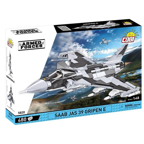 Letalo Cobi Saab JAS 39 Gripen E, 480 kos, od 7. let