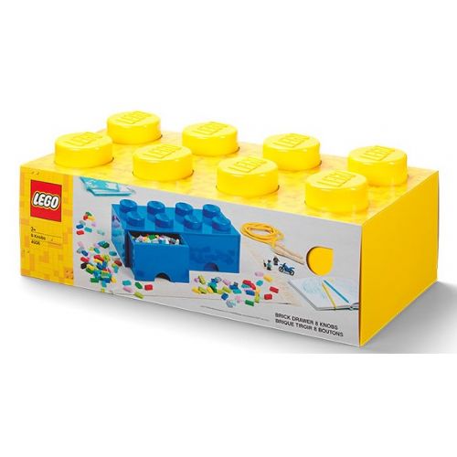 Lego®: Škatla za shranjevanje z gradnikom 8 - Rumena (40061732)