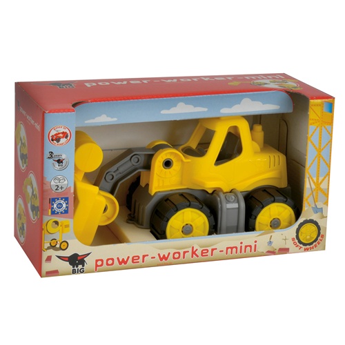 Mini kolesni nakladalnik Simba-Dickie Power Worker, od 2. let, plastika