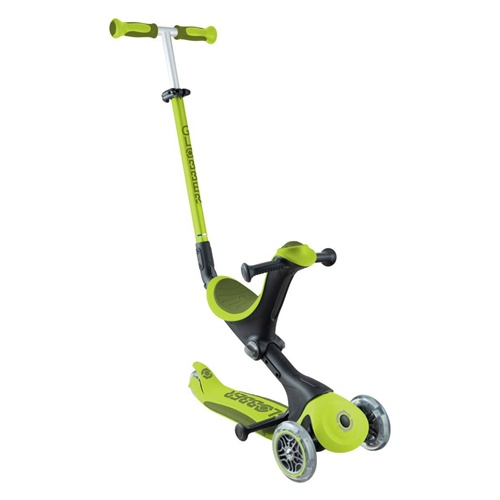 Otroški skiro Globber Go-Up Active Lights 3 v 1 , rumena
