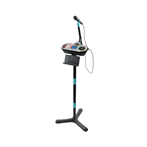 Otroški studio VTech Kidi Super Star DJ Studio, plastika, 4 AA baterije, črna/srebrna
