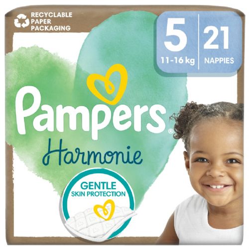 PAMPERS HARMONIE VALUE PACK MIN.S5 21/1