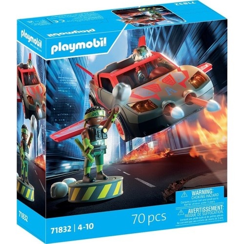 Playmobil Heroes: Junaško večnamensko vozilo, 70 kos, od 4. let (71832)
